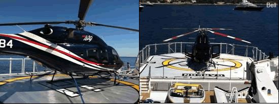 Bell 429 at Monaco Yacht Show