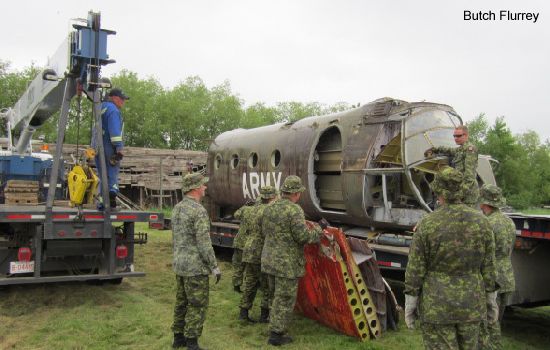 Canadian H-44A recovered