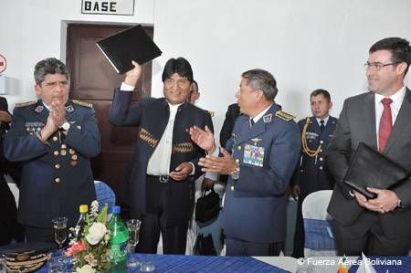 First EC145 to the Bolivian Air Force