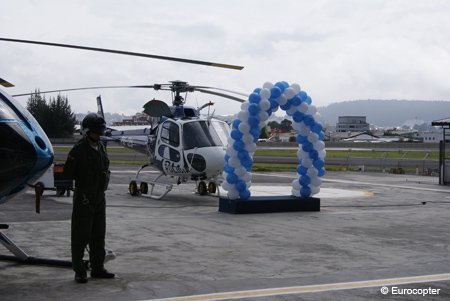 Second AS350B2 to the Ecuadorian National Police
