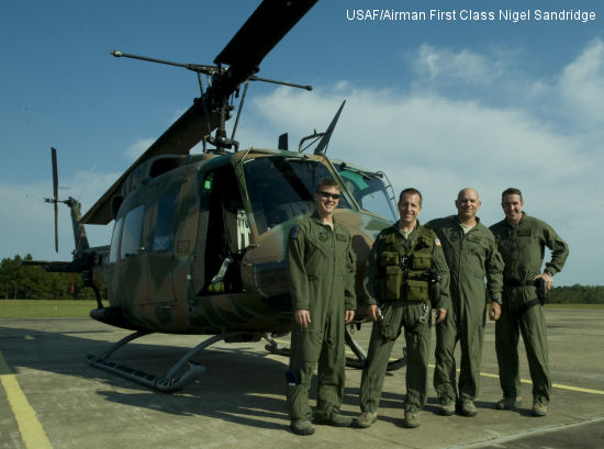 Final 1st SOW Huey flight