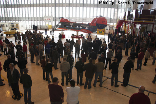 Fleet Readiness Center East delivers last H-46
