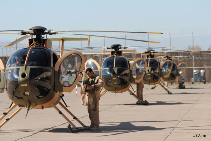 First Afghan Pilots Graduates on MD530F