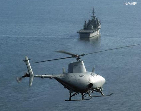 US Navy investigates unmanned helicopter mishaps