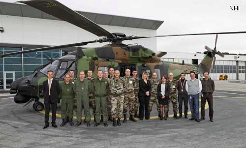 Delivery of the third French NH90 Caiman