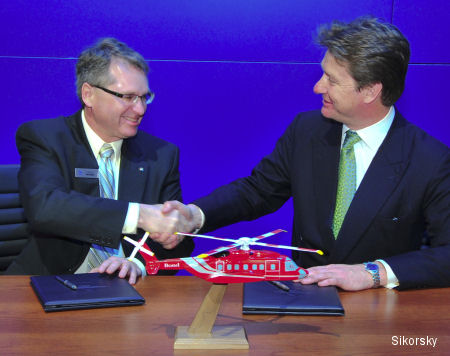 Bond Aviation Group Orders 16 S-92 Helicopters