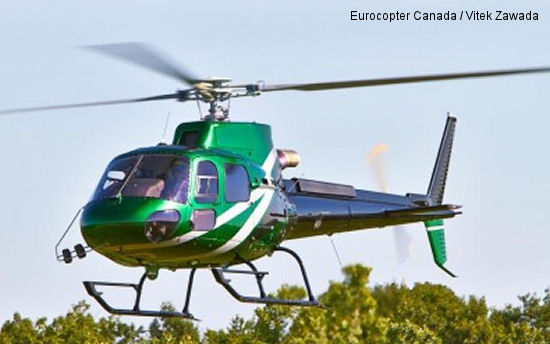 AS350 B3e selected by Wood Buffalo