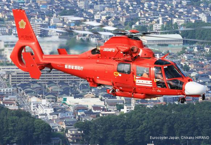 New AS365N3 to Japan FDMA