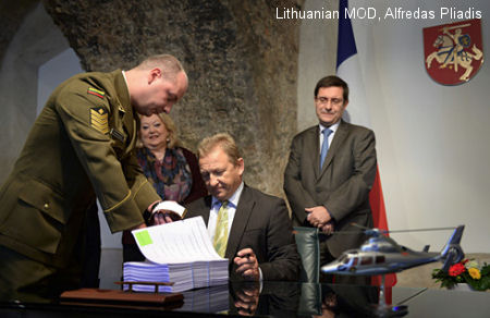 Lithuanian Air Force orders 3 AS365N3