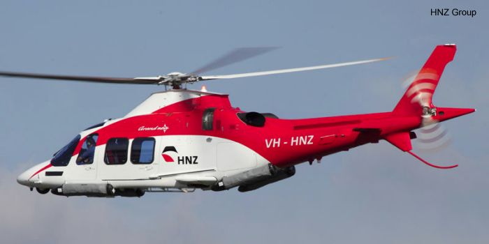 First HNZ AW109 GrandNew in Australia