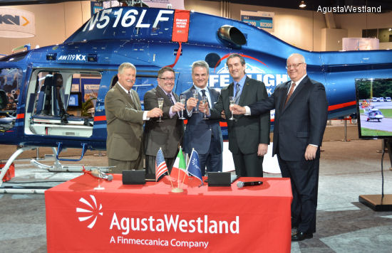 First AW119Kx to Life Flight Network