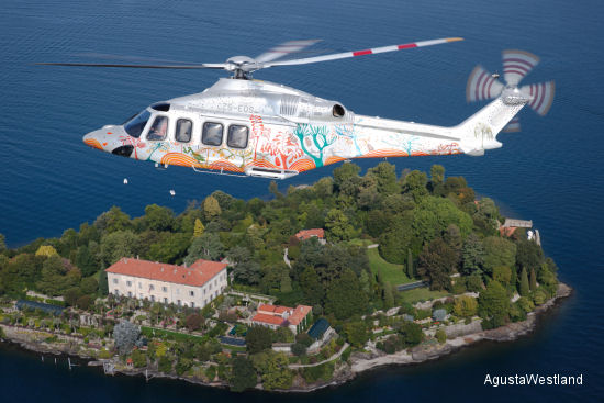 600th AW139 Goes in Special Paint Scheme