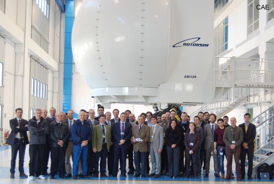 AW139 Simulator ENAC certified Level D