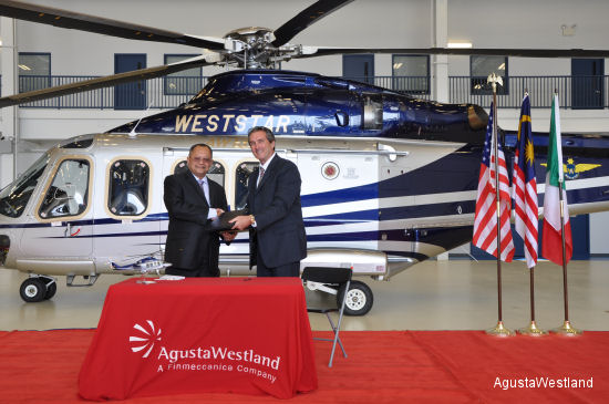 18th AW139 for Malaysia Weststar Aviation