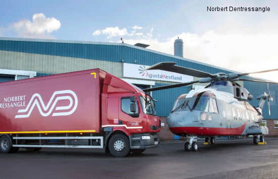 Norbert Dentressangle renews with AgustaWestland