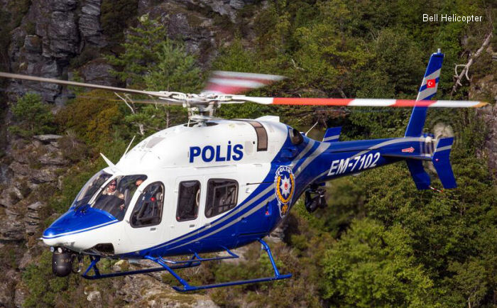 First 7 Bell 429 to Turkish National Police