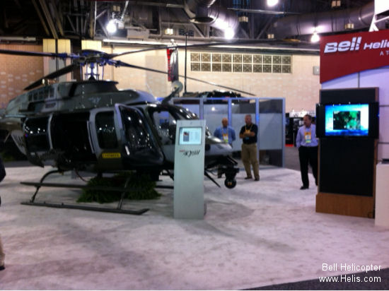 Bell 407AH at IACP 2013