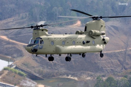 US Army contract for up to 215 CH-47F