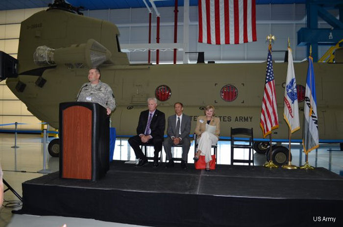 US Army and Boeing have signed a five-year multi billion-dollar contract for the production and delivery of 155 CH-47F Chinook helicopters with options for 60 additional aircraft.