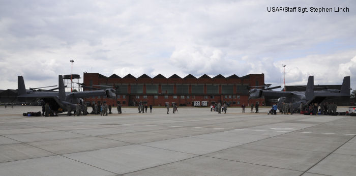 CV-22s arrived to RAF Mildenhall