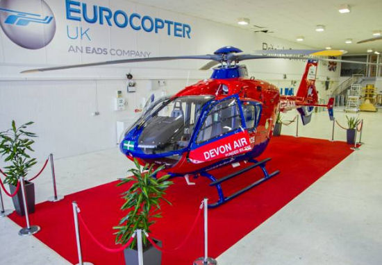 Second EC135 for UK Devon Air Ambulance
