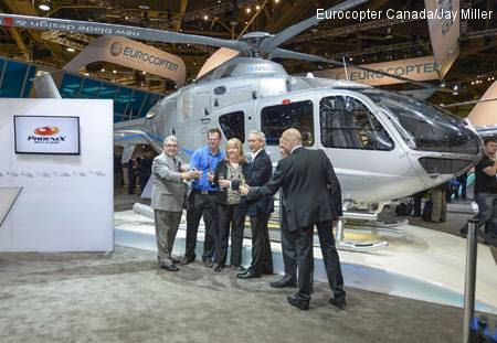 First Canadian EC145T2 goes to Phoenix