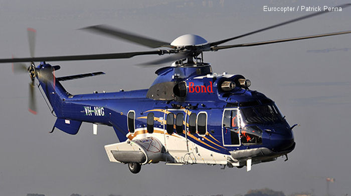 Two EC225 delivered to Bond Australia