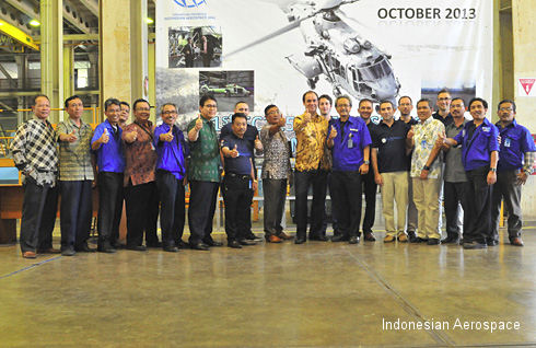 First Indonesian EC725 and EC225 fuselage