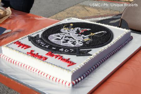 HMLA-467 celebrate 5th anniversary