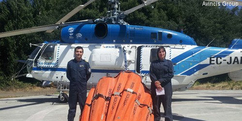 helicopter news February 2013 INAER Chile reinforces firefighting fleet