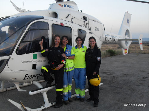 INAER forms Spain first all-woman EMS crew