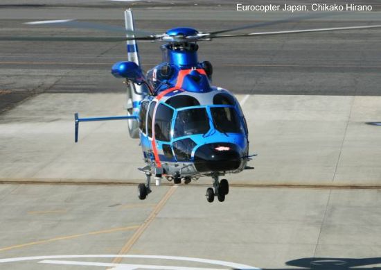 Japan National Police acquires 4 EC135/155/365