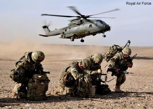 Merlin helicopters end Afghan operations