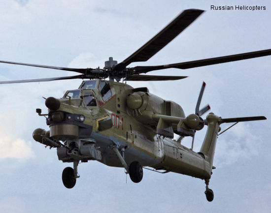 Russian Helicopters Mi-28UB at MAKS 2013