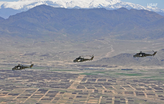 AAF completes Mi-35 helicopter crew rebuild