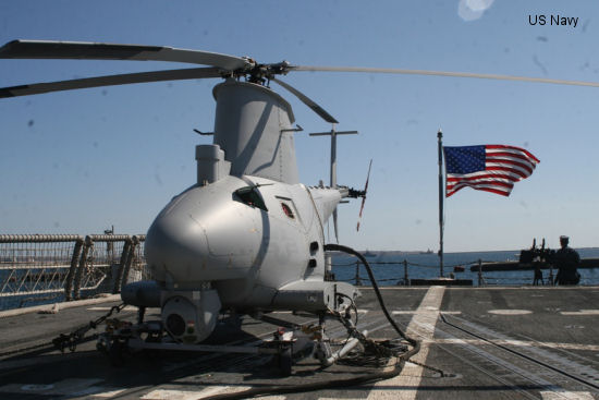 MQ-8B flight hour record on FFG-58