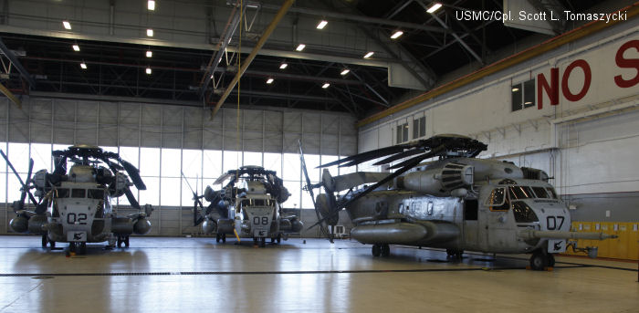 New hangar at MCAS New River