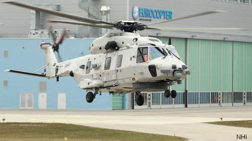 First Flight of the Belgian NH90 NFH