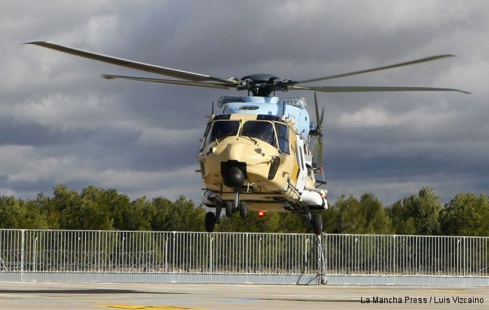 Eurocopter España first-assembled NH90 helicopter takes flight