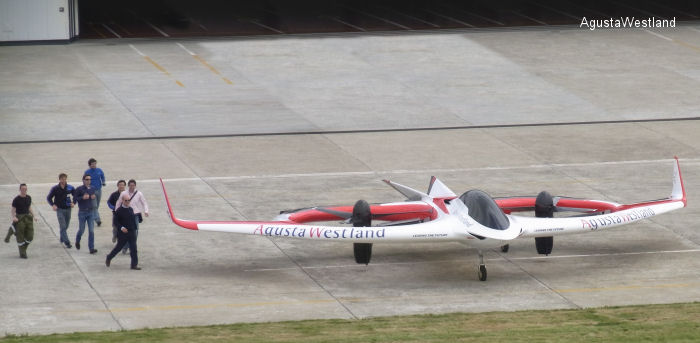 AW unveils “Project Zero” Tilt Rotor