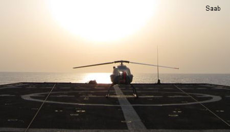 Saab Skeldar UAS deployed by Spanish Navy