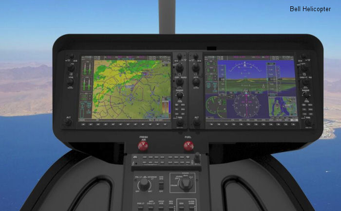 Bell SLS to be equip with Garmin G1000H