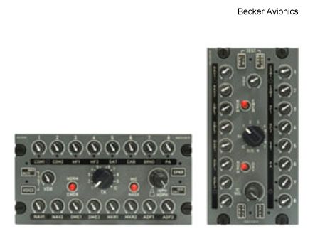 JMSDF TH-135 with Becker DVCS6100 radios