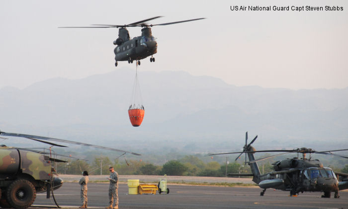Joint Task Force-Bravo 1-228th Aviation Regiment helps protect Honduran village from fire