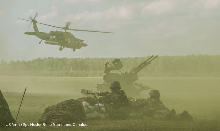 US and Canadians Paratroopers in Poland