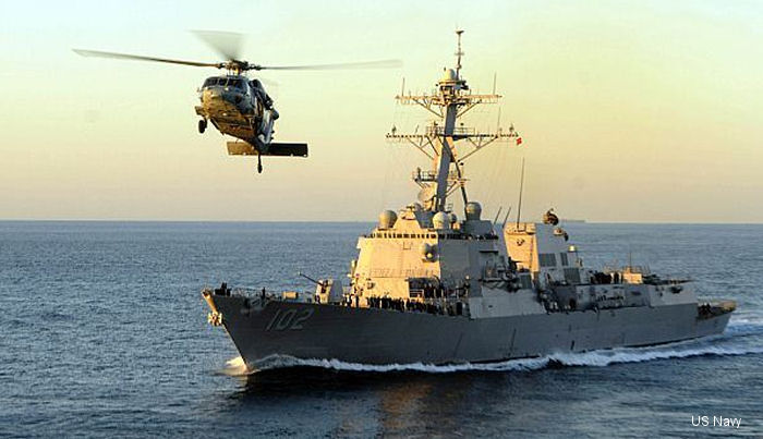 USS Sampson in 2010