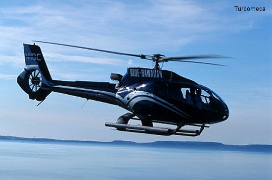 Turbomeca Arriel 500k flight hours with Blue Hawaiian