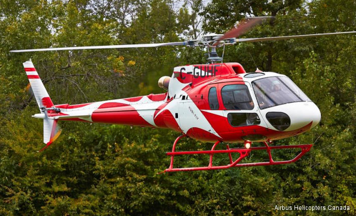Airbus Helicopters Canada delivers AS350 to Hubi-Fly