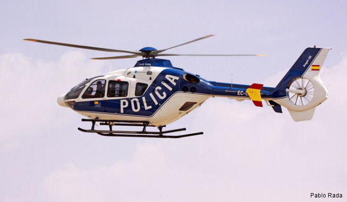 Spain: New EC135 to Police and AS355NP to DGT