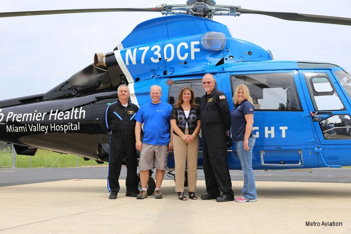 Metro delivers AS365 N3+ to Miami Valley CareFlight